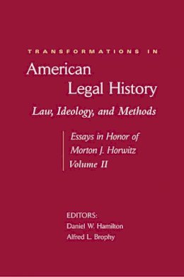 Daniel W. Hamilton - Transformations In American Legal Histor - 9780674053274 - V9780674053274