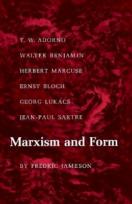 Fredric Jameson - Marxism and Form - 9780691013114 - V9780691013114