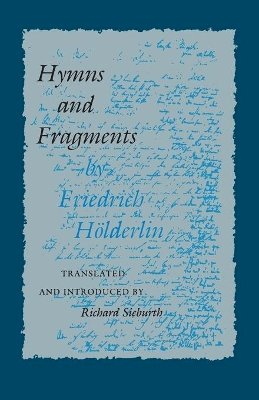Friedrich Hölderlin - Hymns and Fragments - 9780691014128 - V9780691014128