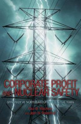 Paul W. Macavoy - Corporate Profit and Nuclear Safety: Strategy at Northeast Utilities in the 1990s - 9780691119946 - V9780691119946