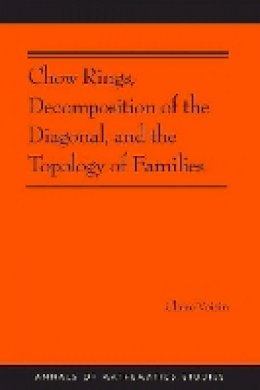 Claire Voisin - Chow Rings, Decomposition of the Diagonal, and the Topology of Families (AM-187) - 9780691160511 - V9780691160511
