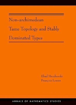 Ehud Hrushovski - Non-Archimedean Tame Topology and Stably Dominated Types (AM-192) - 9780691161686 - V9780691161686