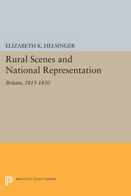 Elizabeth K. Helsinger - Rural Scenes and National Representation: Britain, 1815-1850 - 9780691608501 - V9780691608501