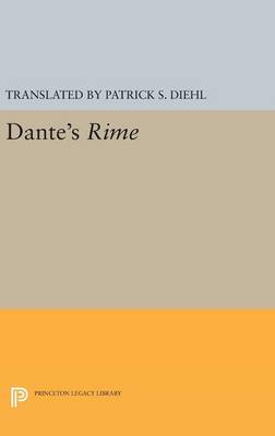 Dante - Dante´s Rime - 9780691642970 - V9780691642970