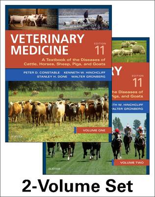 Peter D. Constable - Veterinary Medicine: A textbook of the diseases of cattle, horses, sheep, pigs and goats - two-volume set, 11e - 9780702052460 - V9780702052460