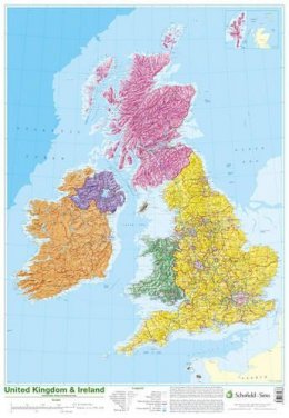 *              - Map of UK and Ireland - 9780721709383 - V9780721709383