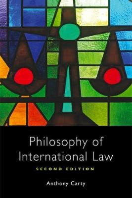 Anthony Carty - Philosophy of International Law - 9780748675517 - V9780748675517