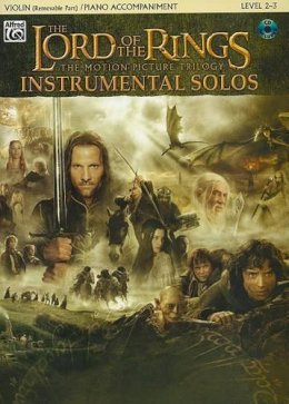 Howard Shore - Lord of the Rings Instrumental Solos Violin Book: With Piano Accompaniment & CD - 9780757923296 - V9780757923296