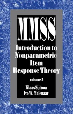 Klaas Sijtsma - Introduction to Nonparametric Item Response Theory - 9780761908135 - V9780761908135