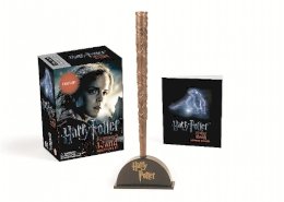 Running Press - Harry Potter Hermione´s Wand with Sticker Kit: Lights Up! - 9780762459322 - V9780762459322