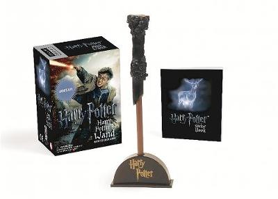 Running Press - Harry Potter Wizard´s Wand with Sticker Book: Lights Up! - 9780762459377 - V9780762459377