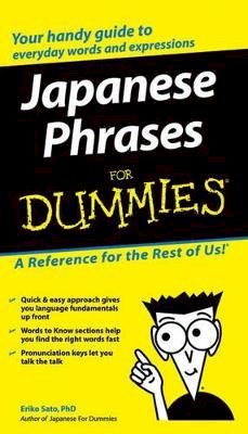 Eriko Sato - Japanese Phrases For Dummies - 9780764572050 - V9780764572050