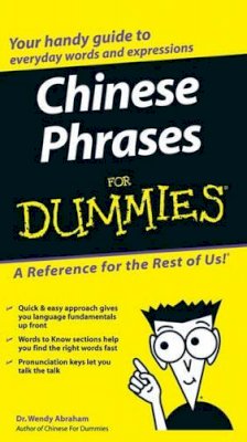 Wendy Abraham - Chinese Phrases For Dummies - 9780764584770 - V9780764584770