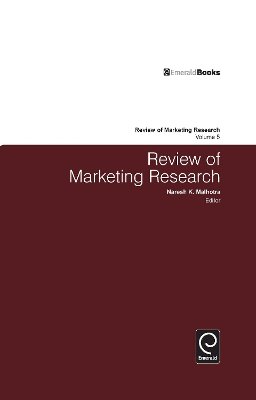Naresh Malhotra - Review of Marketing Research - 9780765621252 - V9780765621252