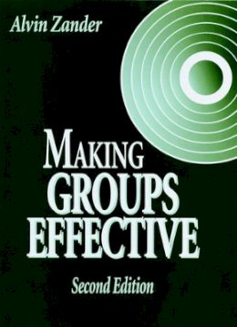 Alvin Zander - Making Groups Effective - 9780787900090 - V9780787900090