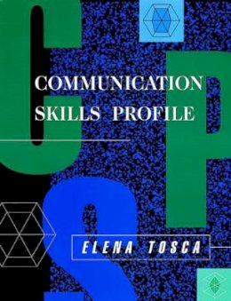 Elena Tosca - Communiation Skills Profile - 9780787909024 - V9780787909024