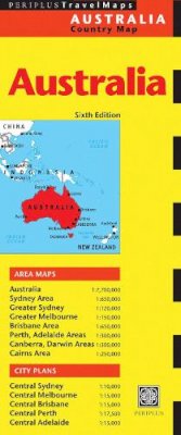 Periplus Editors (Ed.) - Australia Travel Map Sixth Edition - 9780794607685 - V9780794607685