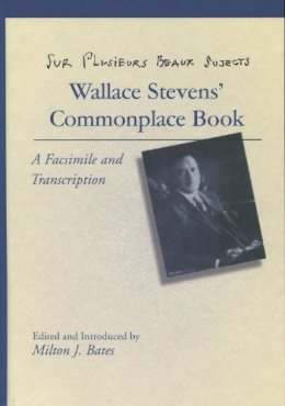 Stevens, Wallace. Ed(S): Bates, Milton J. - Sur Plusieurs Beaux Sujects - 9780804715492 - V9780804715492