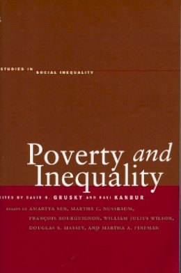 . - Poverty and Inequality - 9780804748438 - V9780804748438