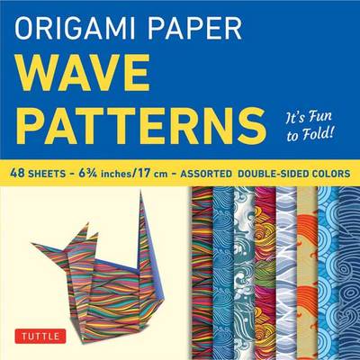 Vanda Battaglia - Origami Paper Wave Patterns 6 3/4