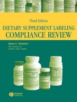 James L. Summers - Dietary Supplement Labeling Compliance Review - 9780813804262 - V9780813804262