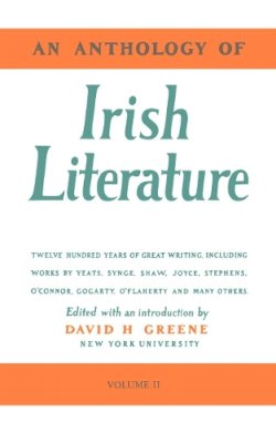 Greene, Richard; Calder, Daniel G. - Anthol Irish Lit Vol 2 - 9780814730065 - V9780814730065