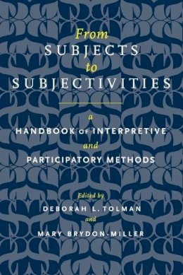Tolman - From Subjects to Subjectivities - 9780814782590 - V9780814782590