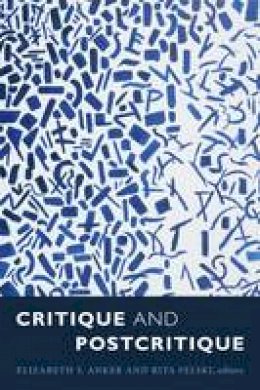 Elizabeth S. Anker - Critique and Postcritique - 9780822363767 - V9780822363767