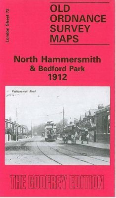 Fifteen-Inch Ordnance Survey Of London - Sheet 72: North Hammersmith & Bedford Park, 1912 - 9780850540611 - KEB0003000