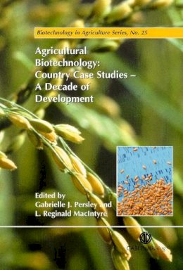 Persley, G.j.; Macintyre, L.. Ed(S): Persley, Gabrielle J.; Macintyre, L.r. - Agricultural Biotechnology - 9780851988160 - V9780851988160