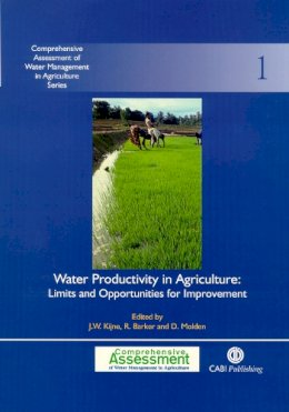 . Ed(S): Kijne, J.w.; Barker, R.; Molden, D.; Kijine, J.w. - Water Productivity in Agriculture - 9780851996691 - V9780851996691