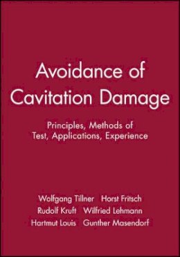 Wolfgang Tillner - The Avoidance of Cavitation Damage - 9780852988077 - V9780852988077