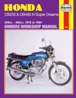 Haynes Publishing - Honda CB250 and CB400N Superdreams Owner's Workshop Manual - 9780856968938 - V9780856968938