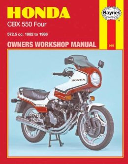Haynes Publishing - Honda CBX550 Four Owner's Workshop Manual - 9780856969409 - V9780856969409