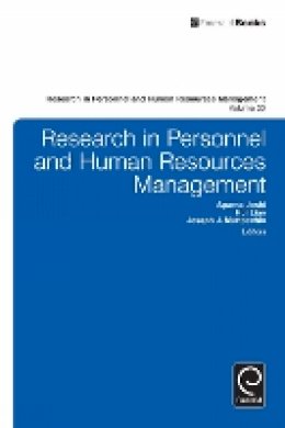 Joseph Martocchio - Research in Personnel and Human Resources Management - 9780857245533 - V9780857245533