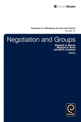 J. Overbeck - Negotiation in Groups - 9780857245595 - V9780857245595