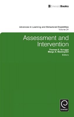 Thomas E Scruggs - Assessment and Intervention - 9780857248299 - V9780857248299 Thomas E Scruggs - Assessment and Intervention - 9780857248299 - V9780857248299
