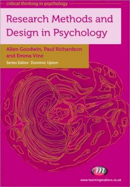 Paul Richardson - Research Methods and Design in Psychology - 9780857254696 - V9780857254696