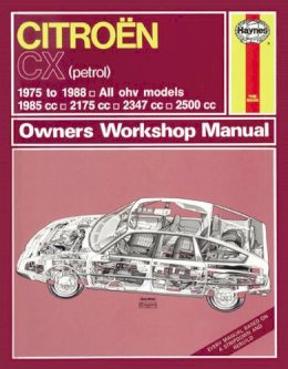 Haynes Publishing - Citroen CX Petrol (75 - 88) Haynes Repair Manual - 9780857336040 - V9780857336040