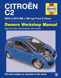 Peter Gill - Citroen C2 Petrol & Diesel (03 - 10) Haynes Repair Manual - 9780857336354 - V9780857336354