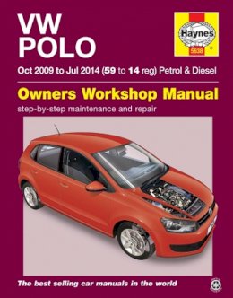 Peter Gill - VW Polo (09 - 14) Haynes Repair Manual - 9780857336385 - V9780857336385