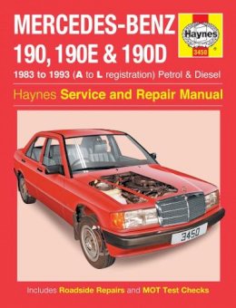 Haynes Publishing - Mercedes-Benz 190, 190E & 190D Petrol & Diesel (83 - 93) Haynes Repair Manual - 9780857336422 - V9780857336422