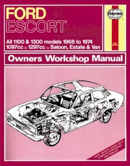 Haynes Publishing - Ford Escort Mk I 1100 & 1300 (68 - 74) Haynes Repair Manual - 9780857336446 - V9780857336446