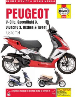 Phil Mather - Peugeot V-Clic, Speedfight 3, Vivacity 3, Kisbee & Tweet (08 To 14) - 9780857337511 - V9780857337511