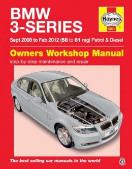 Haynes Publishing - BMW 3-Series (Sept 08 to Feb 12) Haynes Repair Manual - 9780857339010 - V9780857339010