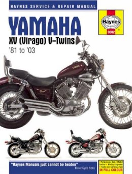 Haynes Publishing - Yamaha XV Virago (81-03) Haynes Repair Manual - 9780857339034 - V9780857339034