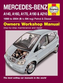 Haynes Publishing - Mercedes-Benz A-Class Petrol & Diesel (98 - 04) Haynes Repair Manual - 9780857339522 - V9780857339522