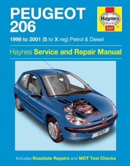 Haynes Publishing - Peugeot 206 Petrol & Diesel (98 - 01) Haynes Repair Manual - 9780857339690 - V9780857339690