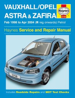 Haynes Publishing - Vauxhall/Opel Astra & Zafira Petrol (Feb 98 - Apr 04) Haynes Repair Manual - 9780857339706 - V9780857339706