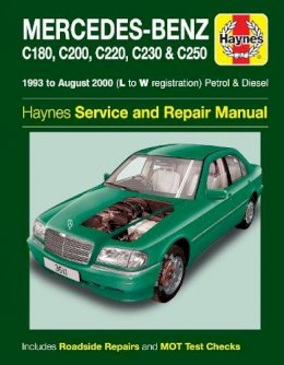 Haynes Publishing - Mercedes-Benz C-Class Petrol & Diesel (93 - Aug 00) Haynes Repair Manual - 9780857339881 - V9780857339881